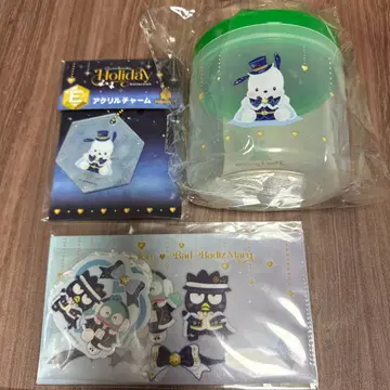 새상품 산리오 제일복권 홀리데이 holiday 포차코 3세트