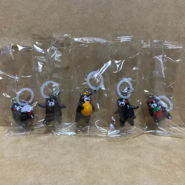 [ B ] 5개 쿠마몬 메지루시 액세서리