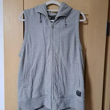 AVIREX 후드 부착 그레이 베스트 XL