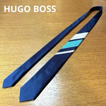 [ 새상품급 ] HUGO BOSS 휴고보스 네이비 넥타이