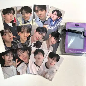 보이플라넷2 상하이 아카이브전 week1 강민 트레이딩 카드 전종 세트