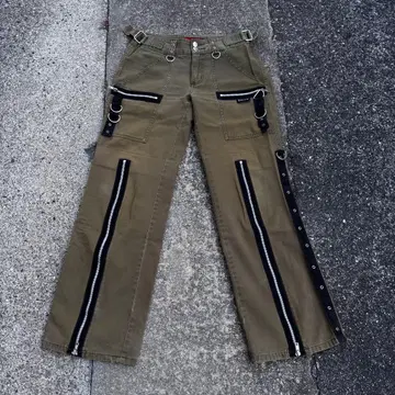 TRIPP nyc 카고 팬츠 올리브색