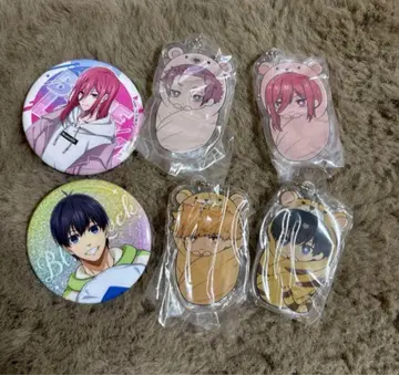 블루 록 아크릴 참과 캔뱃지 세트