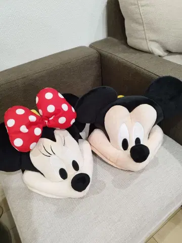 미키 & 미니 팬캡 모자 미키 미니