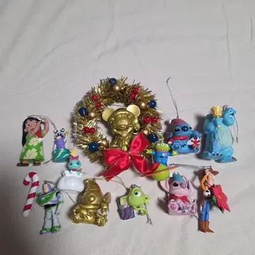 디즈니 크리스마스 제일복권 오너먼트 리스