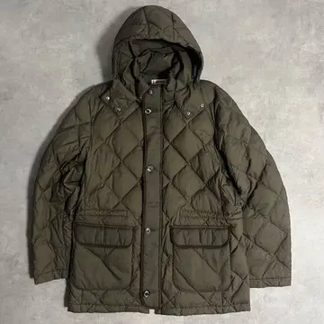 맥레거 퀼팅 다운 자켓 X L 카키 밀리터리 아우터
