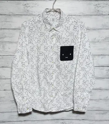 그라니프 미피 올 패턴 셔츠 graniph