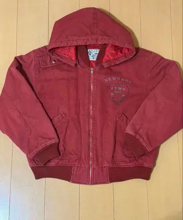 코튼 후드 부착 바시티 자켓풍 자켓 후드티 구제 의류 기믹 자수