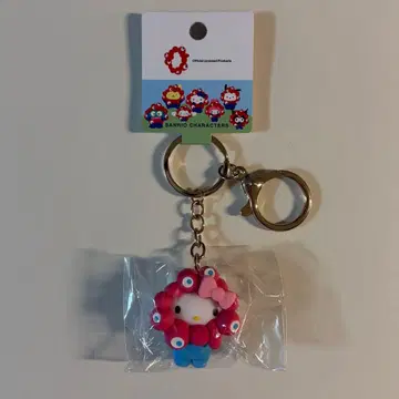 오사카 간사이 엑스포 산리오 헬로키티 변신 입체 마스코트 컬러 키링