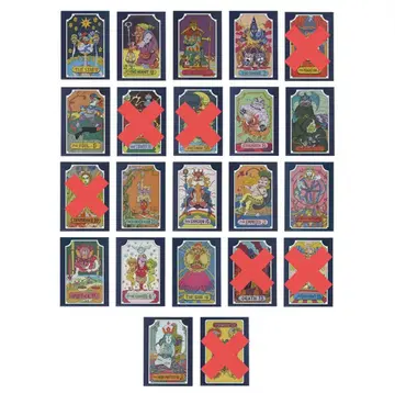 제일복권 죠죠의 기묘한 모험 제3부 L상 비주얼 시트 15종