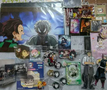 귀멸의 칼날 다이닝 오타노시미 복권 엽서 캔뱃지 폴라로이드 묶음 판매