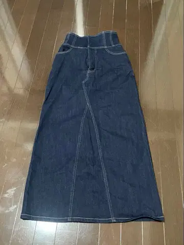 MERCURYDUO 데님 타이트 스커트