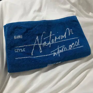 나토리 극장 페이스 타월 파랑 라이브 001