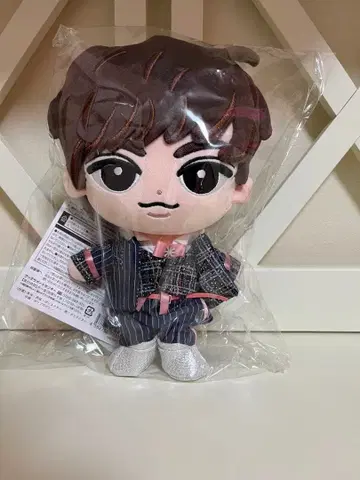 스노치루 봉제 인형 스트라이프 수트