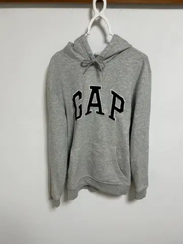가격 인하 협상 가능 GAP 그레이 후드 부착 후드티 S