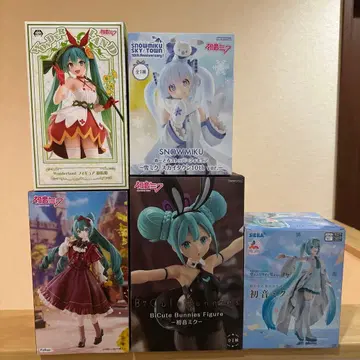 하츠네 미쿠 피규어 5개 세트