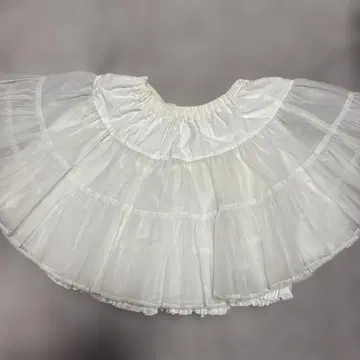 일본제 오간자 소프트 튤 파니에