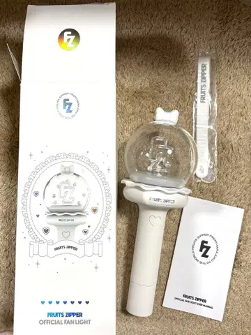 FRUITS ZIPPER OFFICIAL FAN LIGHT 응원봉