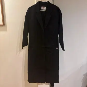Dickies 블랙 롱 코트 블랙 안자이 코즈에 나노 유니버스