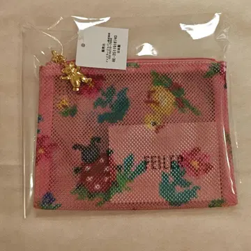 페이러 하이디 메쉬 파우치 핑크 미니