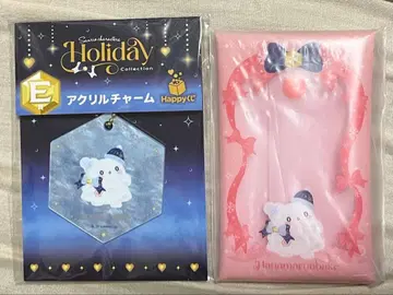 Happy 복권 산리오 하나마루 유령 아크릴 참 & 멀티 케이스 세트