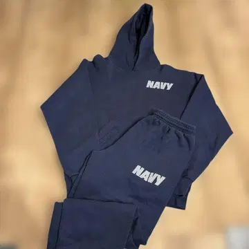 USNAVY 리플렉터 후드티 셋업 트레이닝 SOFFE