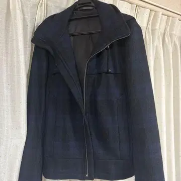 Paul Smith 후드 부착 자켓 네이비 계열