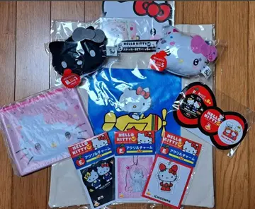 키티 9점 세트 산리오 50주년 기념 복권