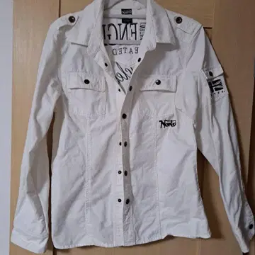 Norton 긴팔 셔츠 L 화이트