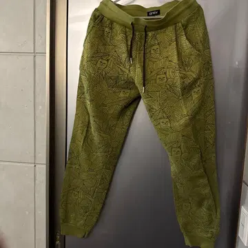 RIPNDIP 올리브 그린 조거 팬츠 M