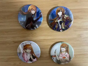 가격 인하! 마키세 크리스 캔뱃지 4개 세트