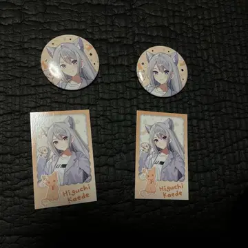 니지산지 원냥days 히구치 카에데 캔뱃지 폴라로이드