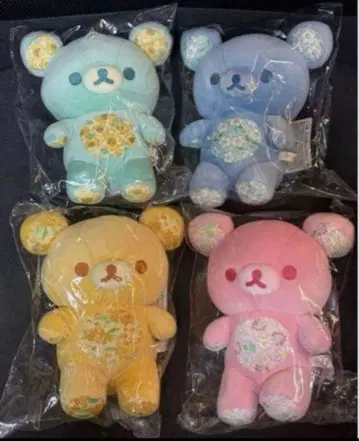 리락쿠마 긴자 한정판 GINZA 당신을 생각하는 포근한 4점 세트