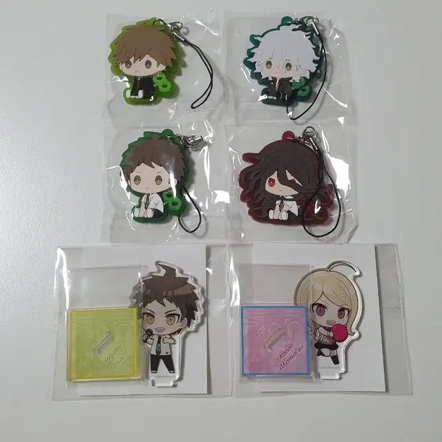 단간론파 가챠 러버스트랩 라운드원 SD 트레이딩 아크릴 스탠드