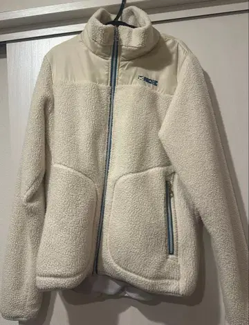 PACIFIC 플리스 자켓 크림색 겨울