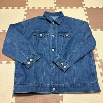글로벌 워크 데님 자켓 레귤러 미사용