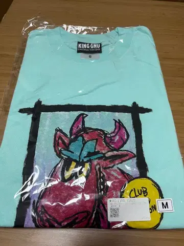 KING GNU GNU FC 한정판 LONG TEE M