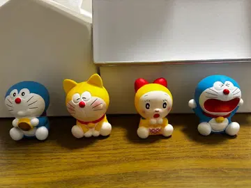 도라에몽 피규어 4개 세트 소프트 비닐