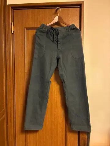 [ ORCIVAL ] 이지 팬츠 블랙 코튼