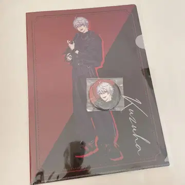 니지산지 쿠츠하 ZOZOTOWN 콜라보 캔뱃지 클리어 파일