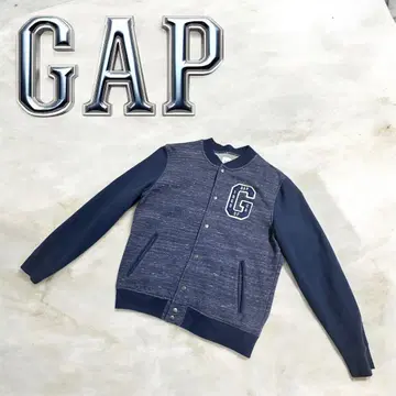 GAP 네이비 버튼 부착 자켓
