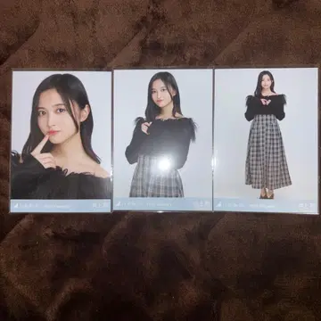 노기자카46 브로마이드 이노우에 와카 오프숄더 니트 컴프