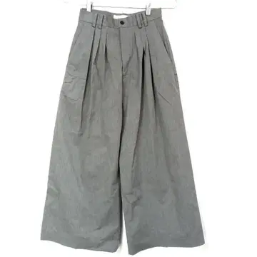 SLOBE IENA 그레이 와이드 팬츠 하의 38