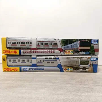 프라레일 E531계 빨간 전철 랩핑 기념 차량 조반선 2세트