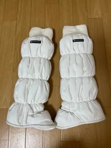 CUARTO UNITED 골프 레그 워머 화이트