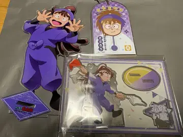 닌타마 오하마 칸에몬 하치야 사부로 3점 묶음 판매 아크릴 스탠드 키링