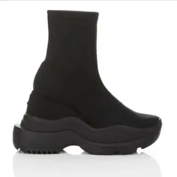 TOKYO BLACK DOUBLE SNEAKER SHORT BOOTS