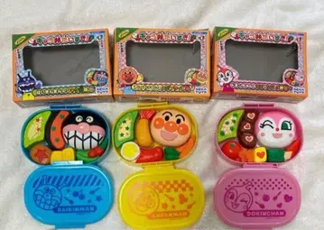 호빵맨 음식 모양 완구 3개 세트