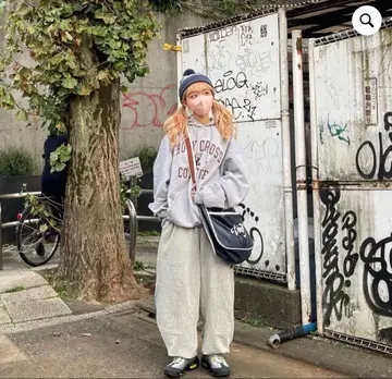 WudgeBoy sweat pants 그레이 L 사이즈