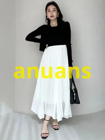 아뉴앙스 가디건 앙상블 도킹 원피스